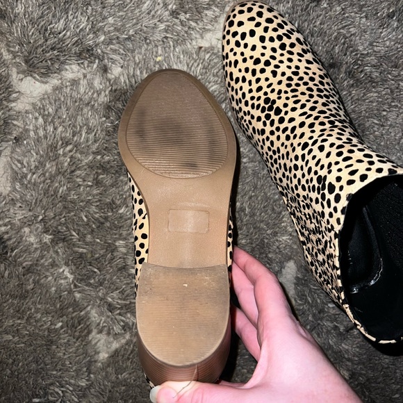 Cheetah print booties - Picture 4 of 4